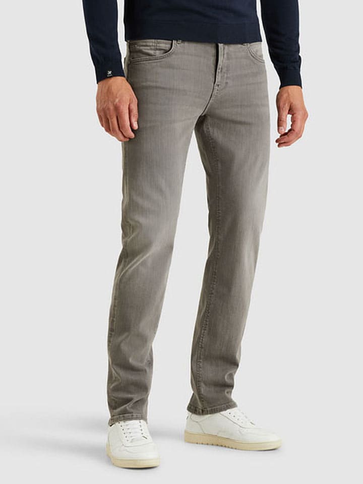 Spijkerbroek - regular fit - grijs