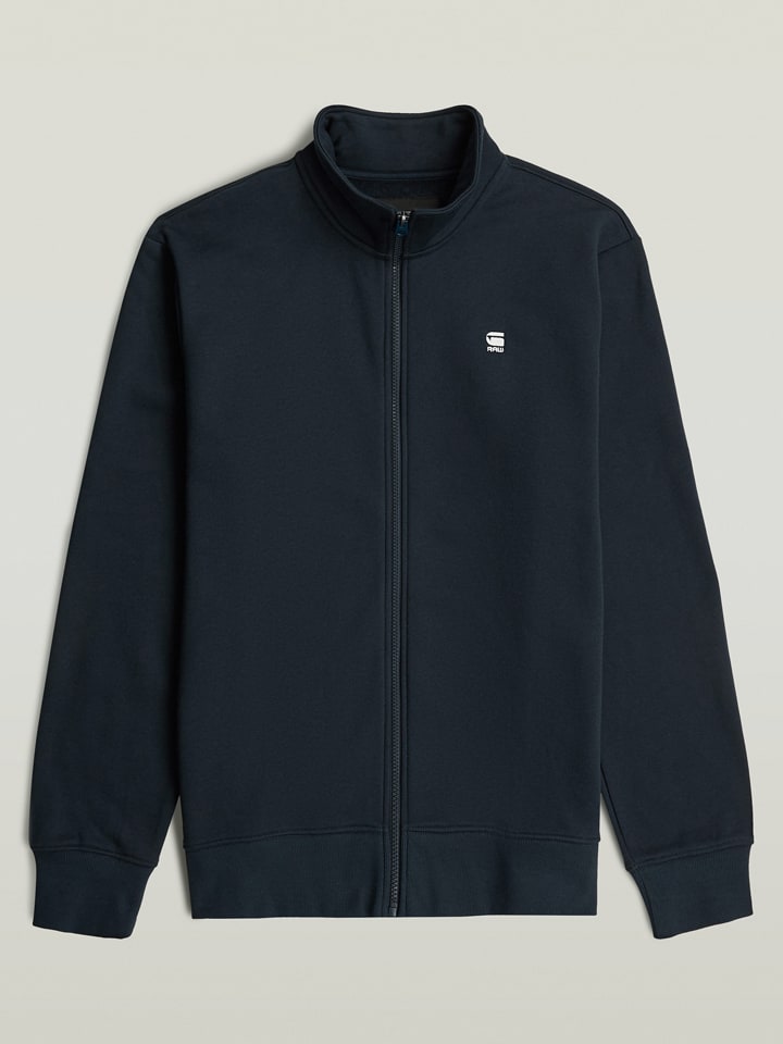 Sweatjacke in Dunkelblau