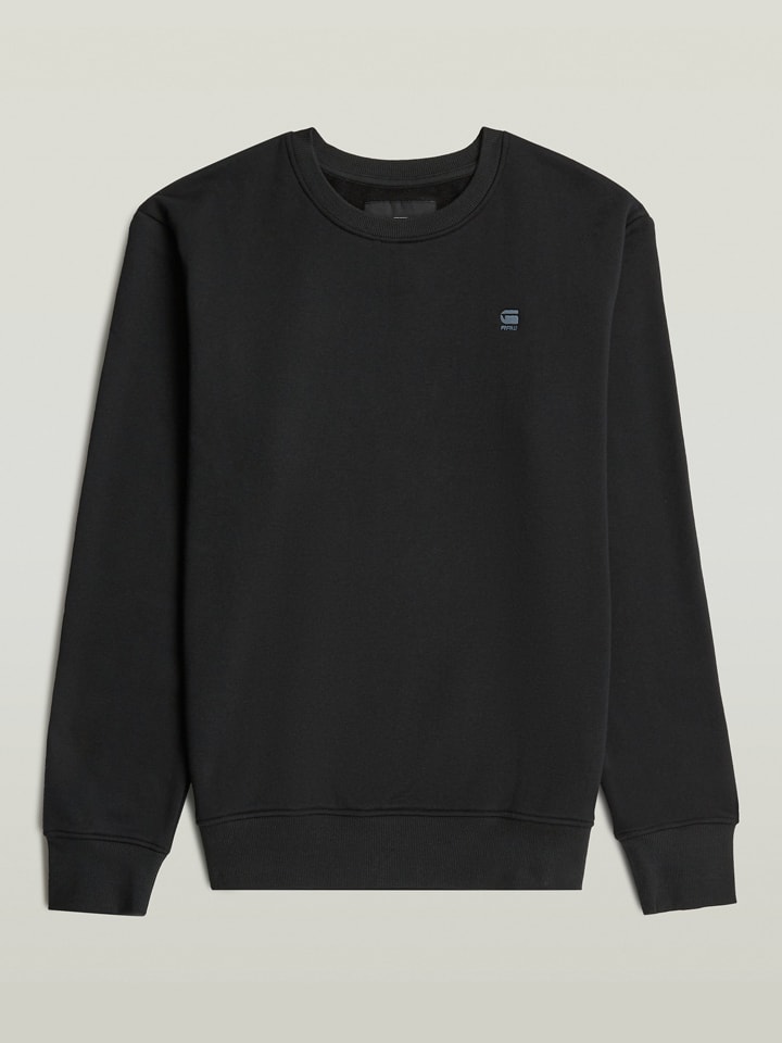 Sweatshirt in Schwarz