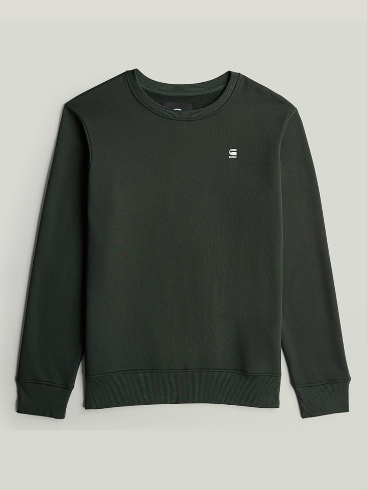 Sweatshirt donkergroen