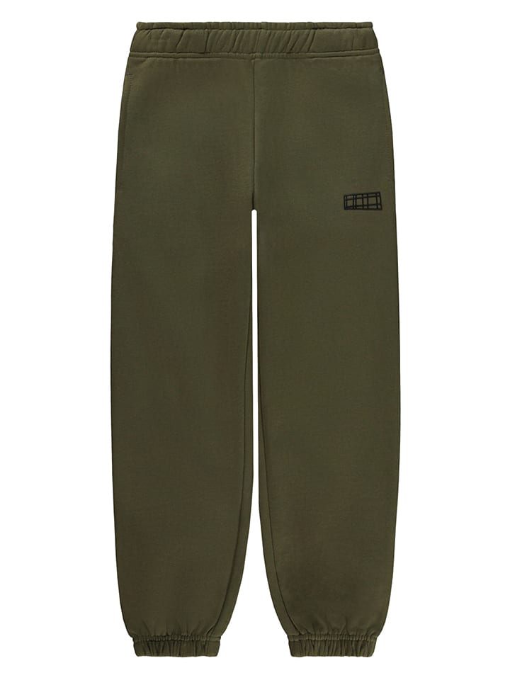 Spodnie dresowe w kolorze khaki
