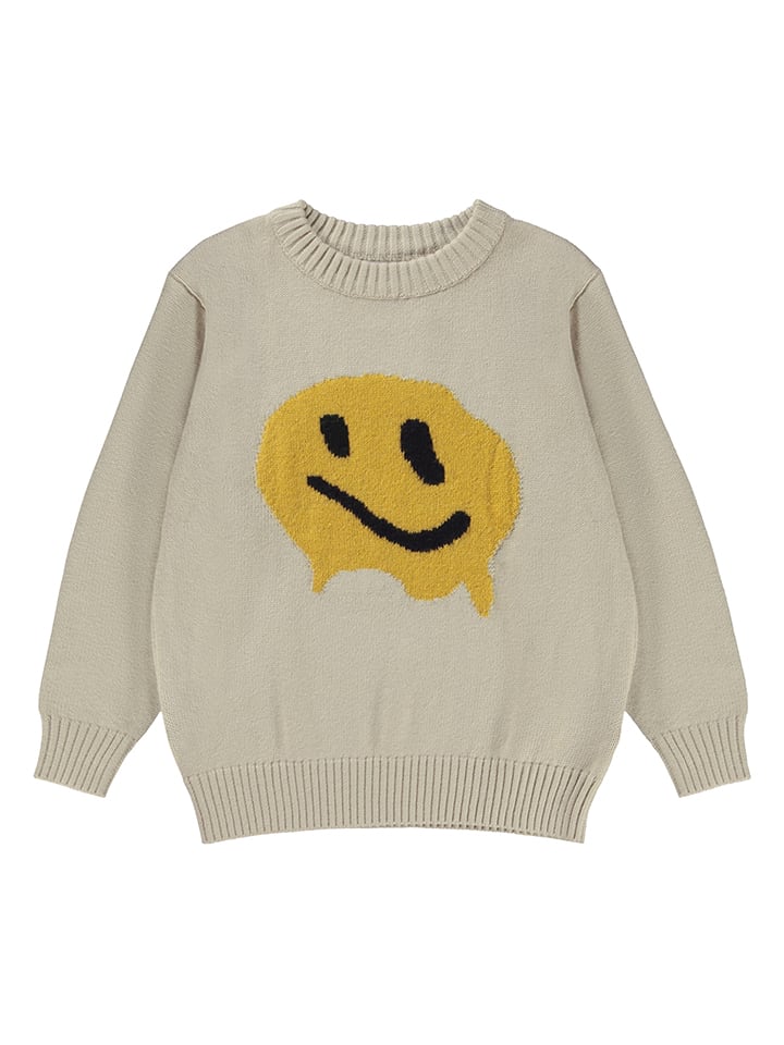 Sweter w kolorze beżowym