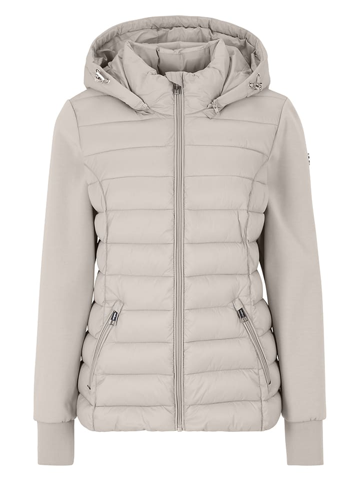 Hybridjacke "Sophia" in Hellgrau