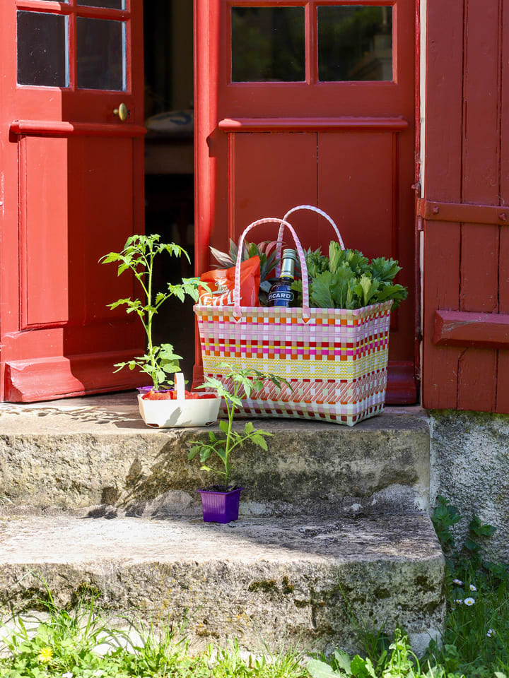 Shopper "Carla" in Rot - (B)43 x (H)28 x (T)23 cm