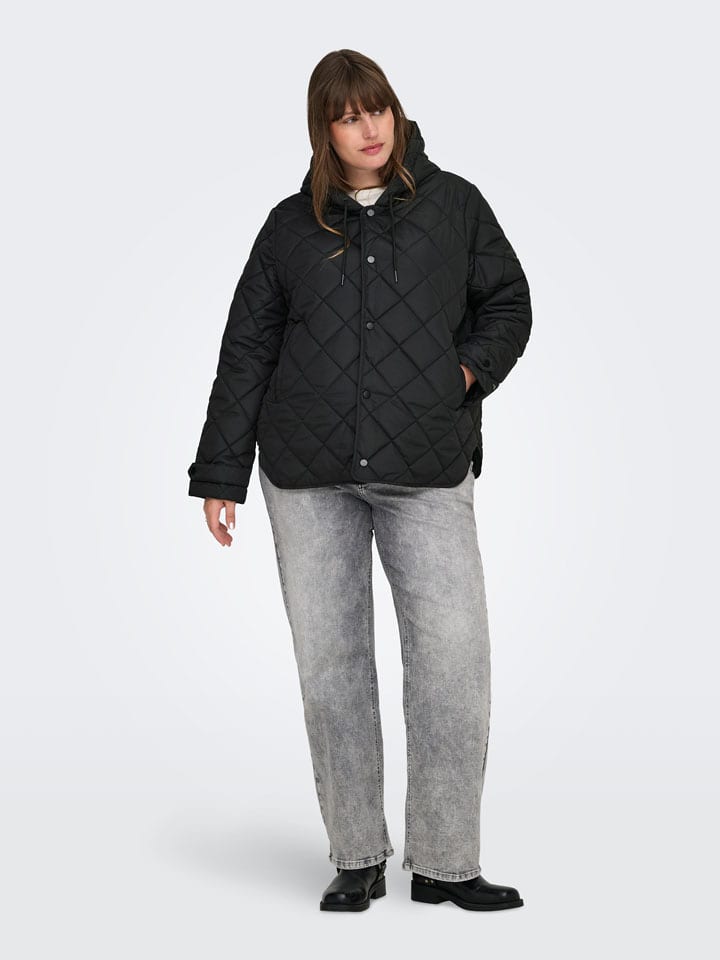 Übergangsjacke in Schwarz