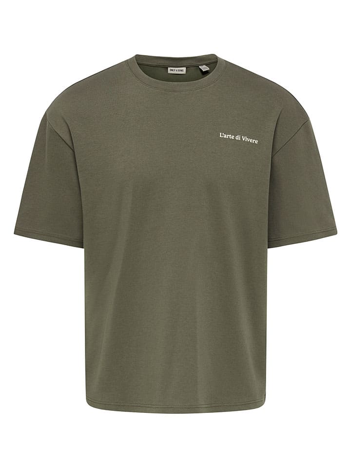 Shirt "Caspian" in Khaki