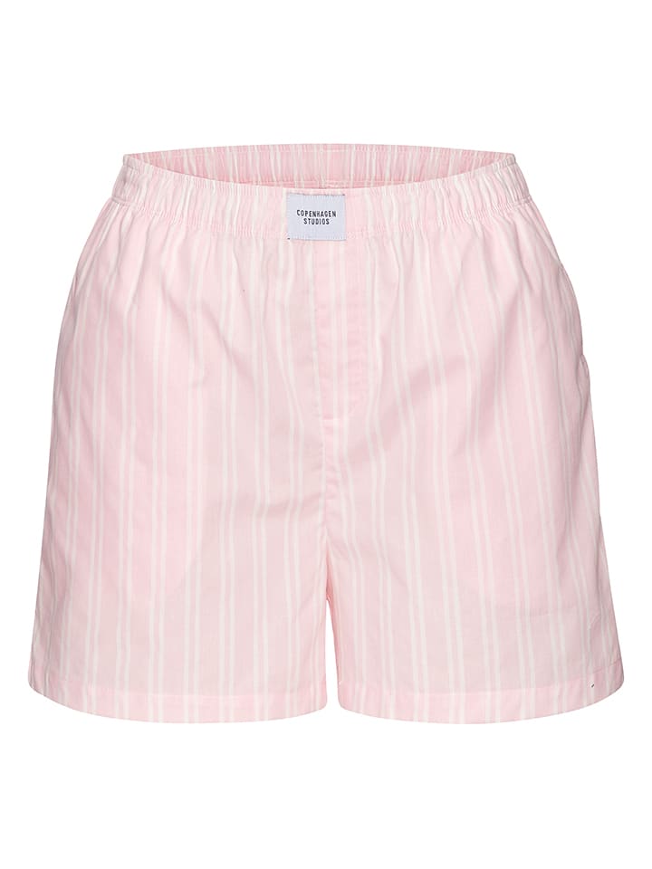 Pyjama-Shorts in Rosa