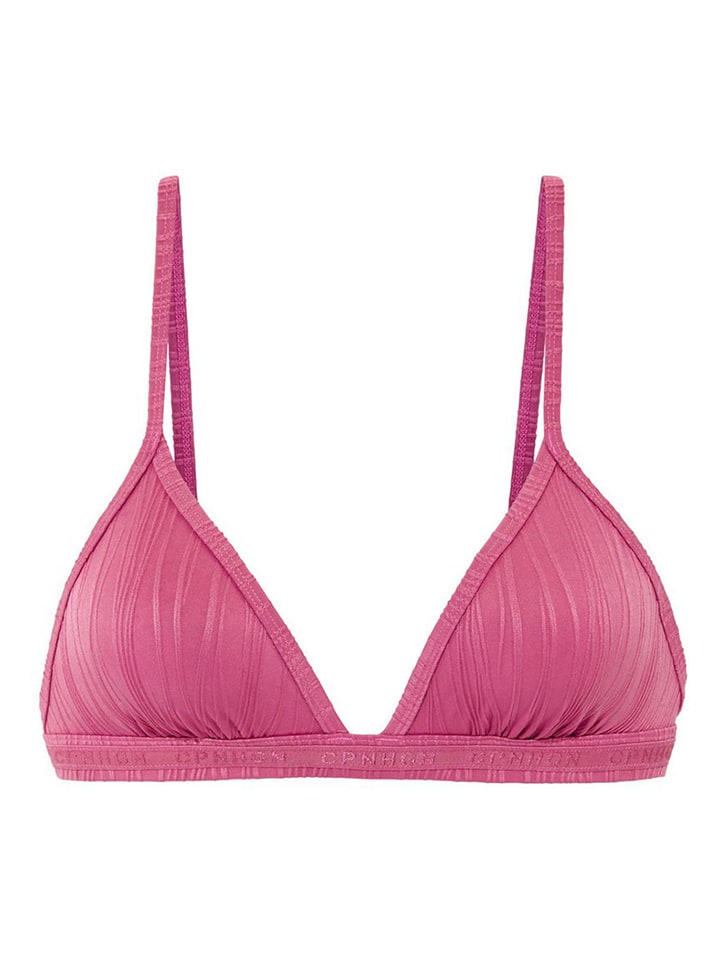 Biustonosz bikini w kolorze różowym