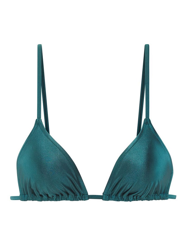 Biustonosz bikini w kolorze morskim