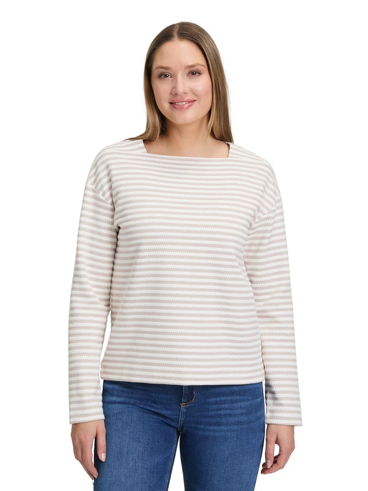 Bluza w kolorze biało-beżowym