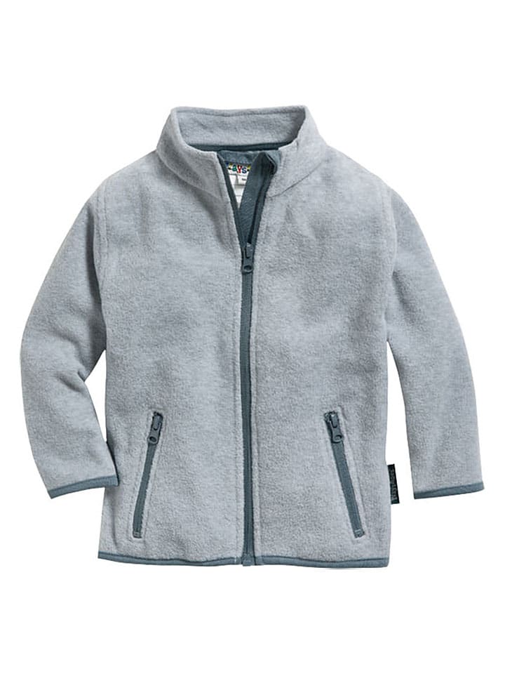 Fleecejacke in Grau