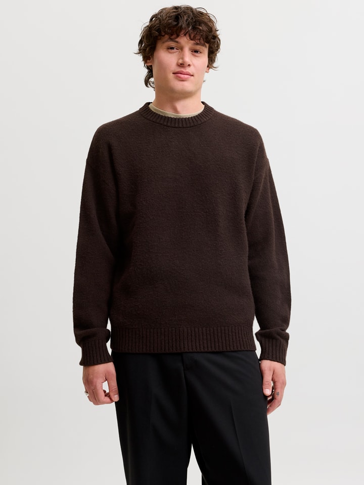 Pullover in Braun