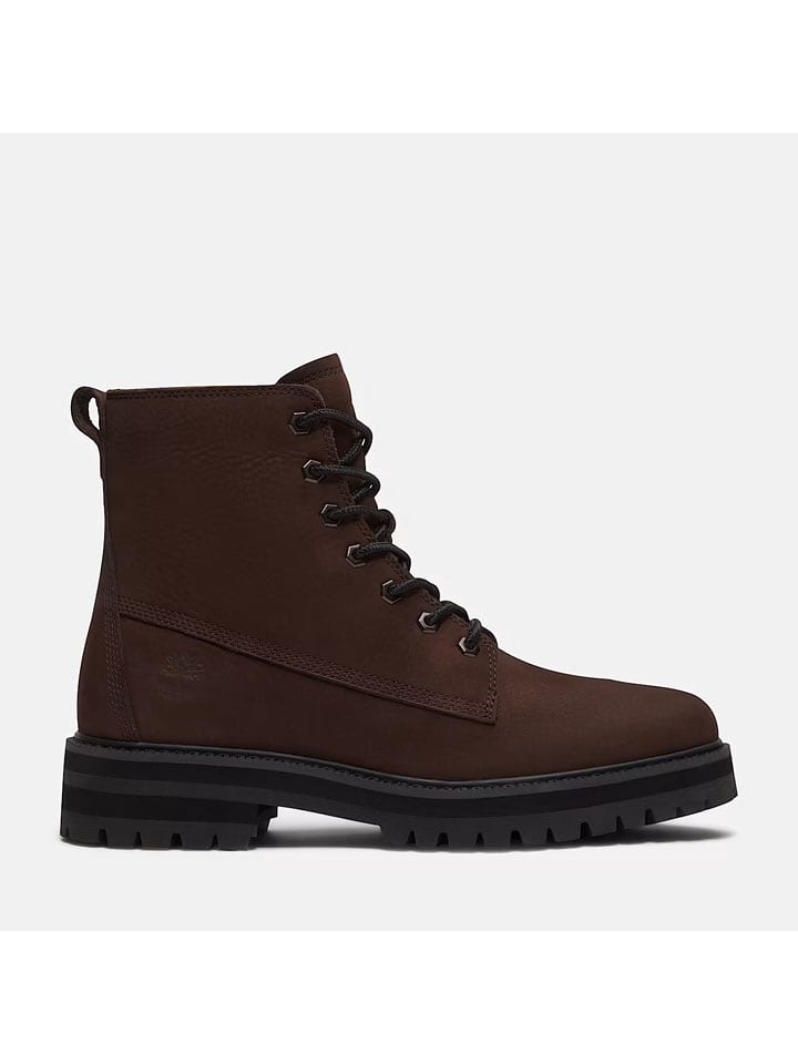 Leren boots "Britton Drive" bruin