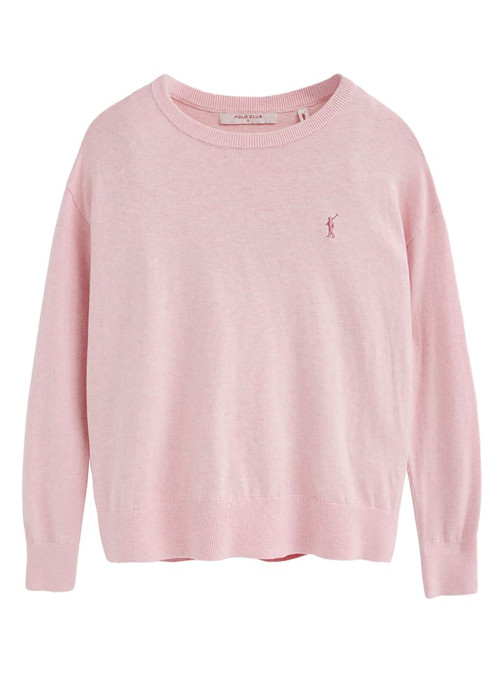 Sweter w kolorze jasnoróżowym