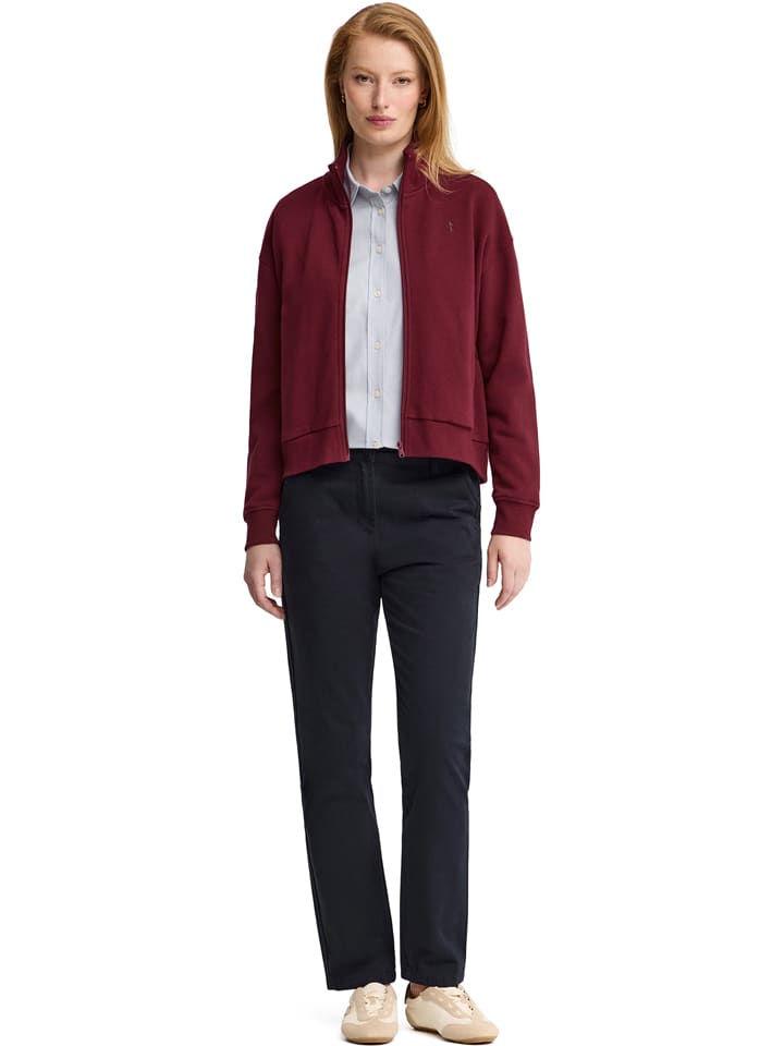 Sweatvest bordeaux