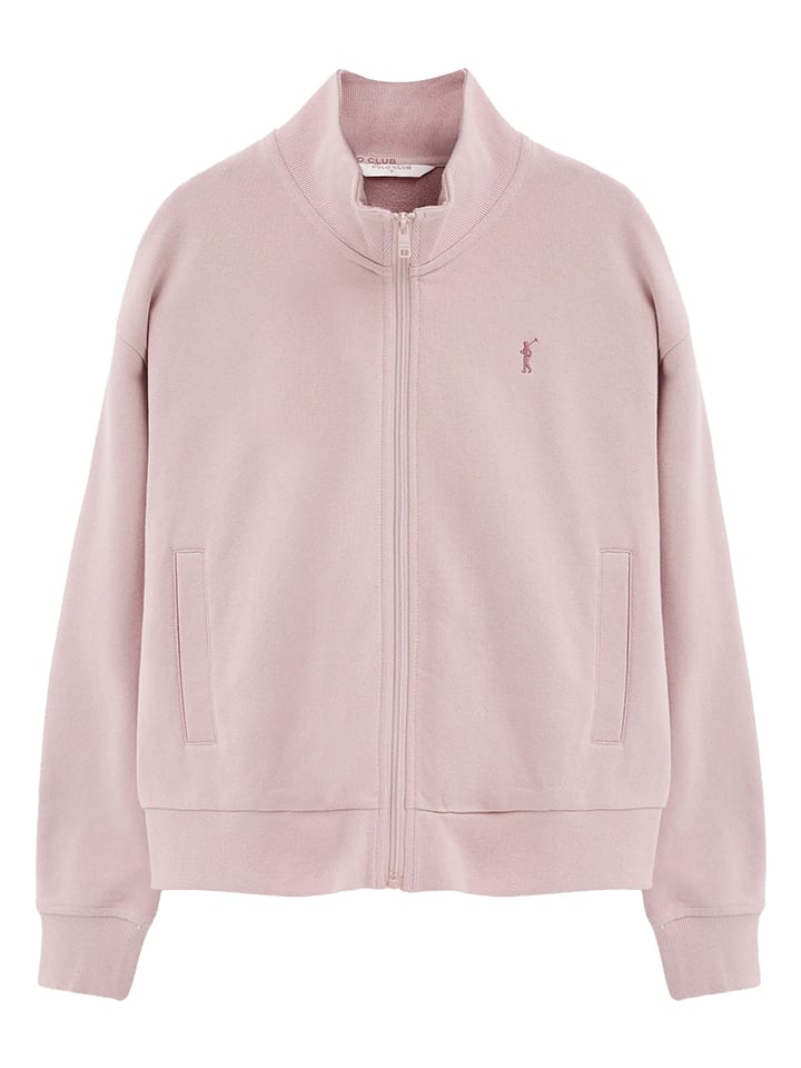 Sweatvest lichtroze