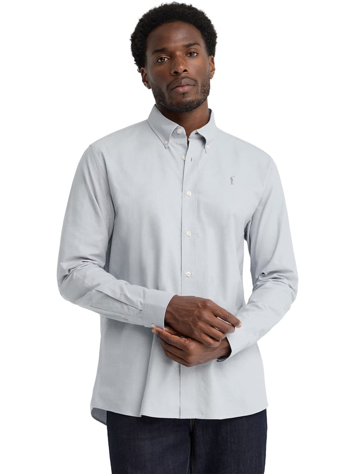 Hemd - Regular fit - in Hellblau