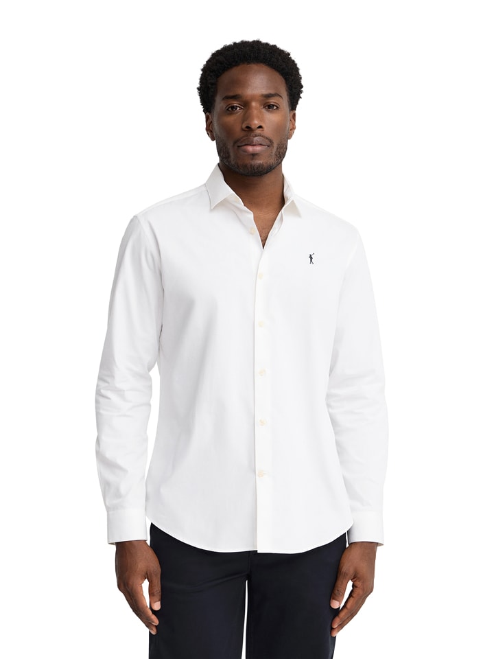 Blouse - regular fit - wit