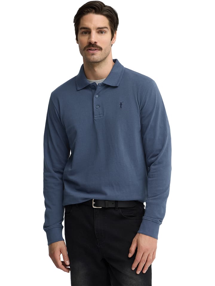 Poloshirt in Blau