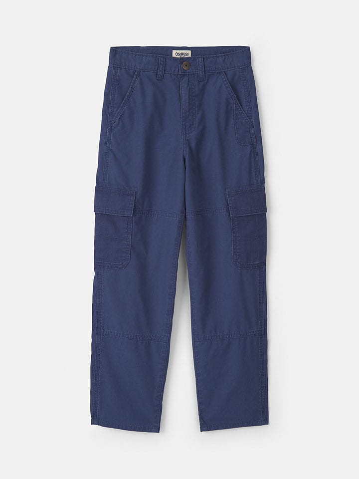 Cargohose in Blau