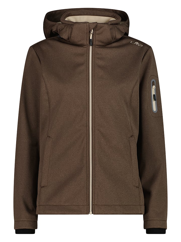 Funktionsjacke in Braun