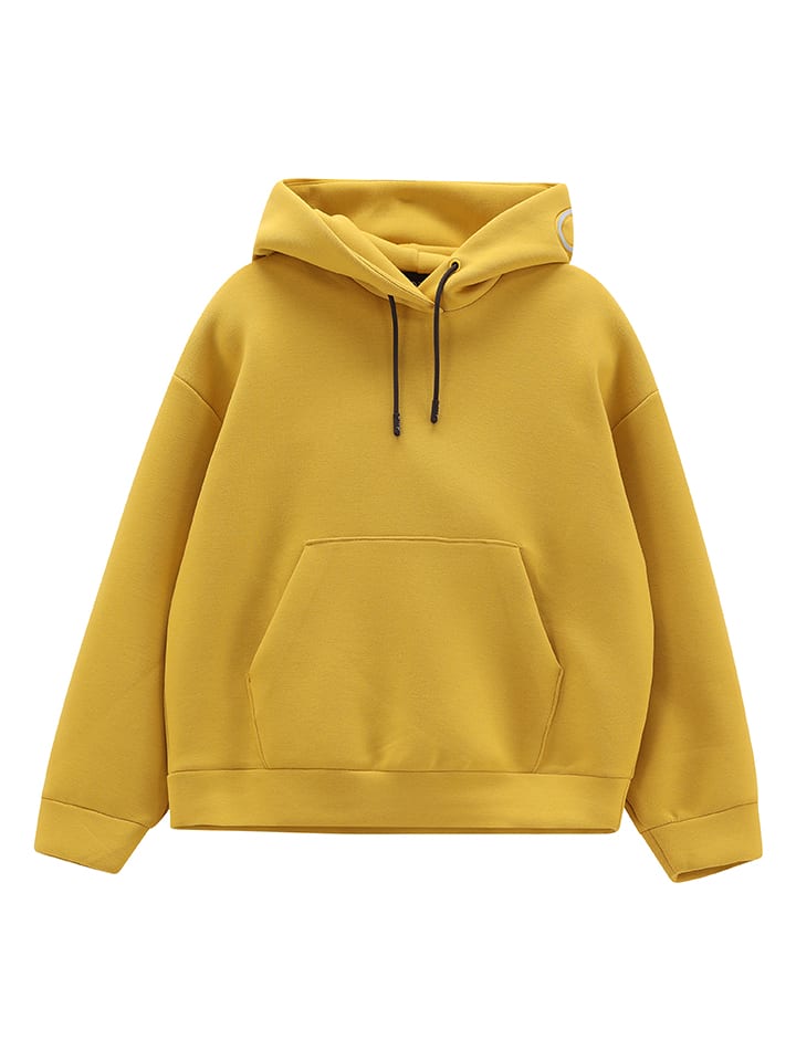 Hoodie in Gelb