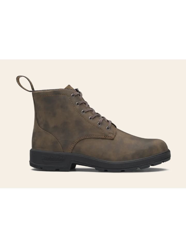 Leder-Boots in Braun