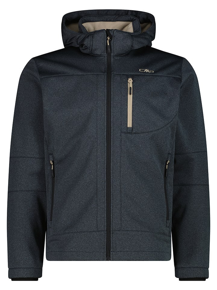 Softshelljacke in Dunkelblau