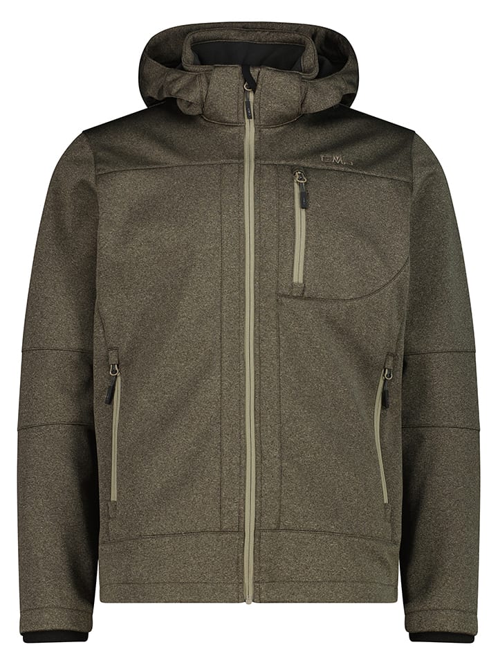 Kurtka softshellowa w kolorze khaki