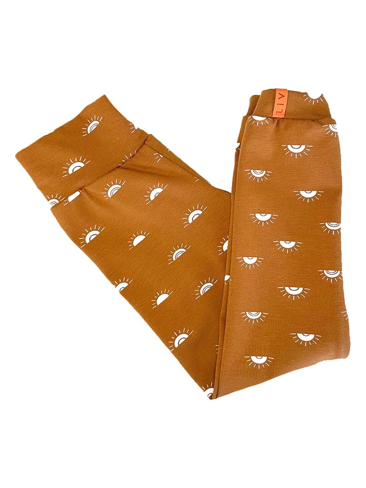 Leggings "Sun" in Orange