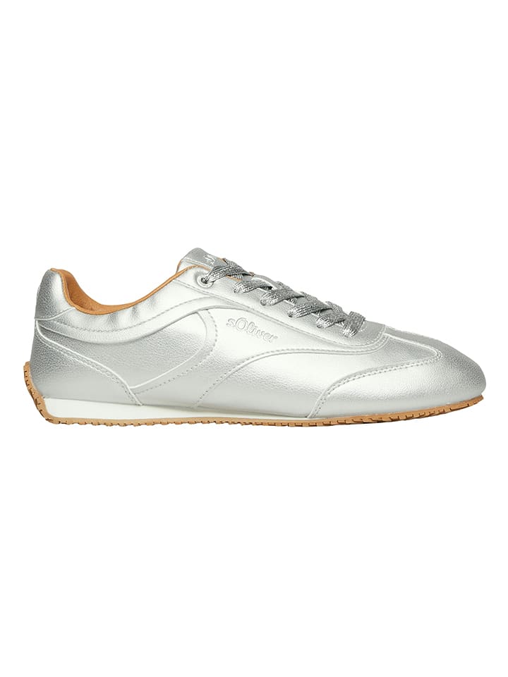Sneakers in Silber