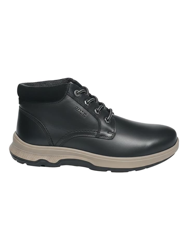 Leren boots zwart