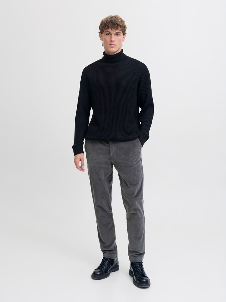 Cordhose in Grau