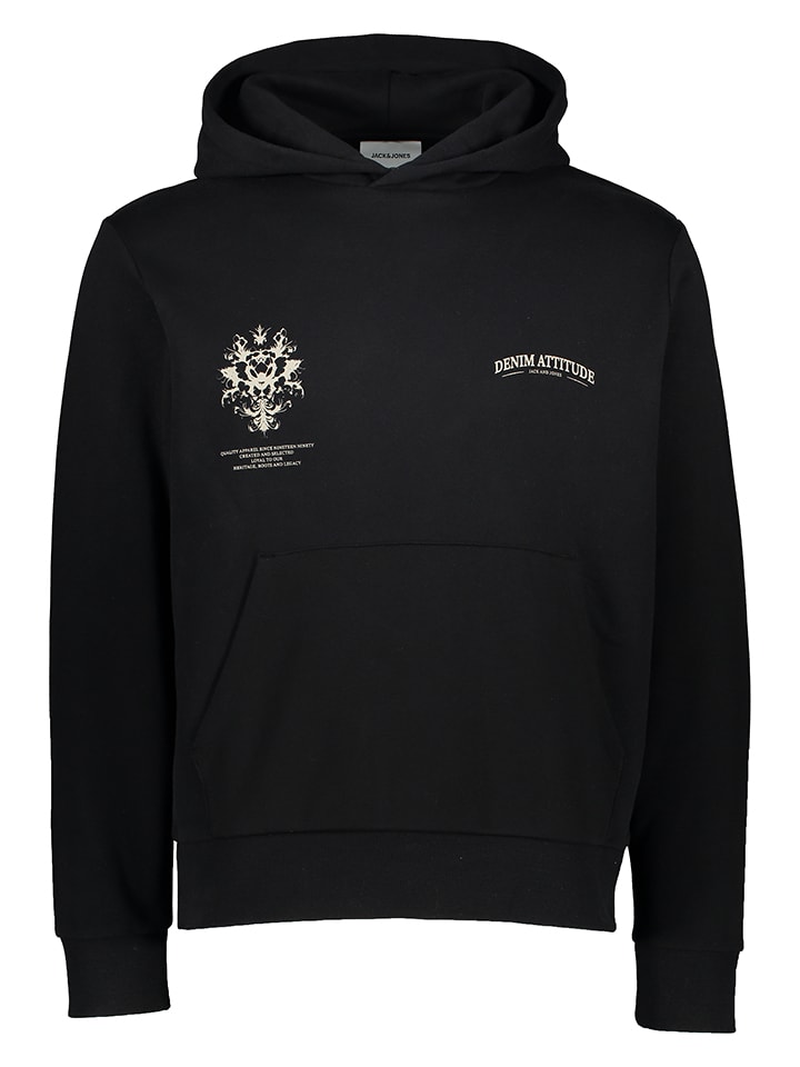 Hoodie in Schwarz