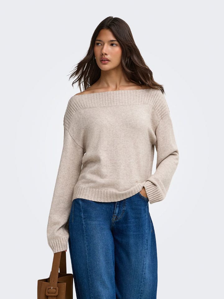 Pullover in Taupe