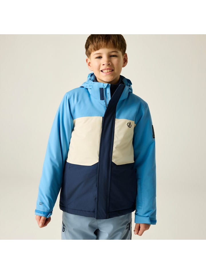 Ski-/ Snowboardjacke "SendIt II" in Dunkelblau/ Hellblau