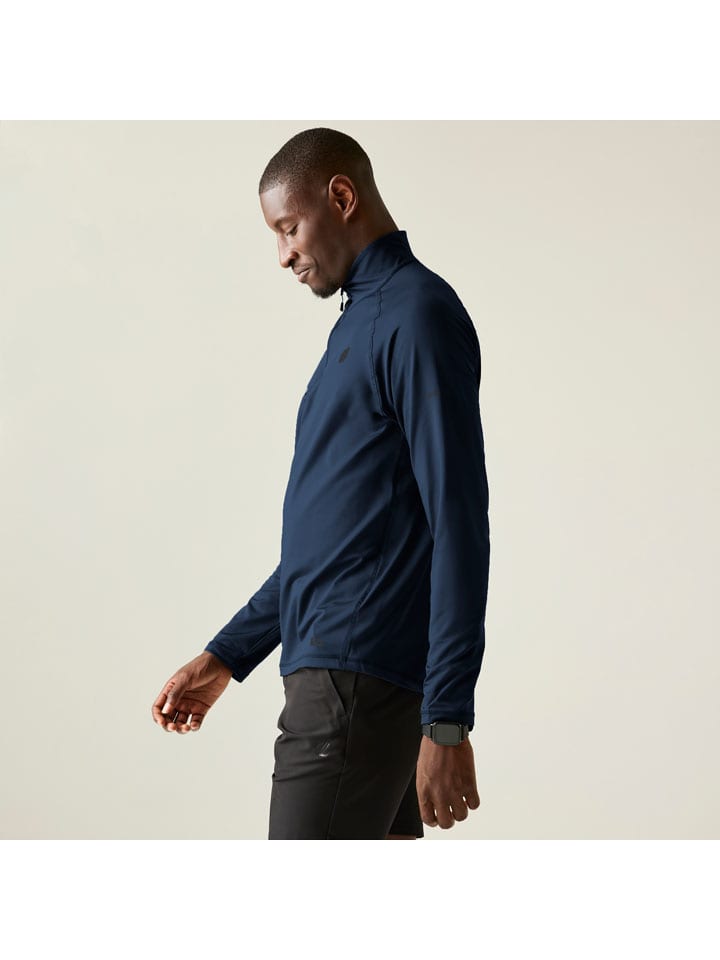 Fleecepullover "Fuse Up II" in Dunkelblau
