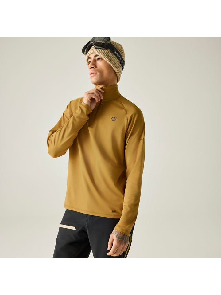 Fleece trui "Fuse Up II" lichtbruin