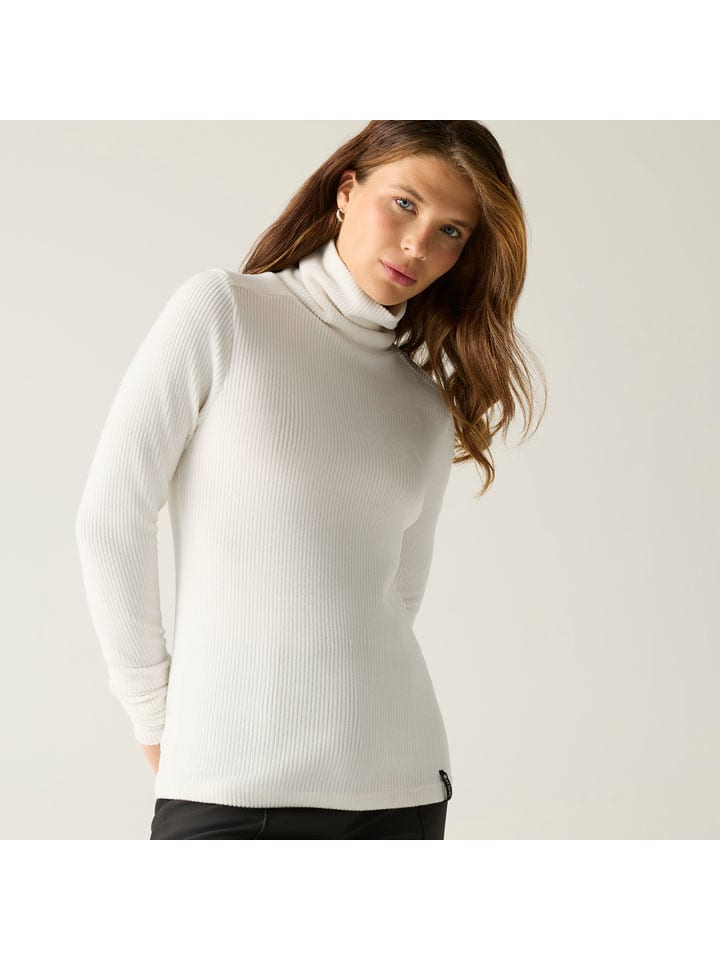 Bluza polarowa "Allure" w kolorze kremowym