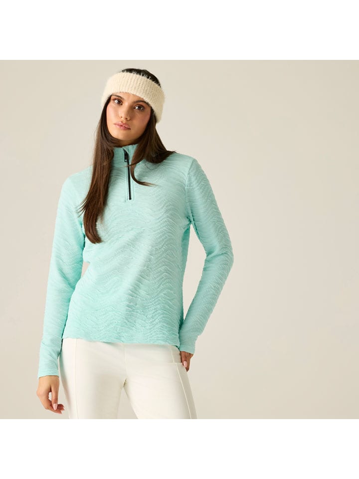 Fleece trui "Glamorize IV" turquoise