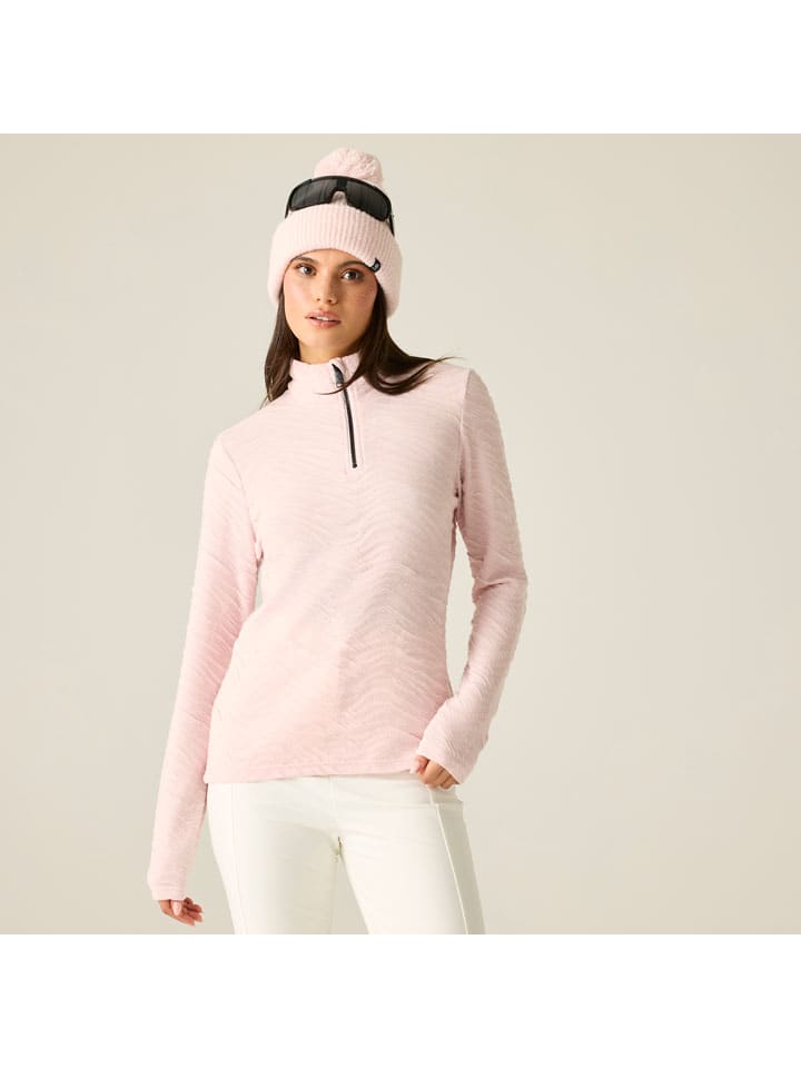 Fleece trui "Glamorize IV" lichtroze