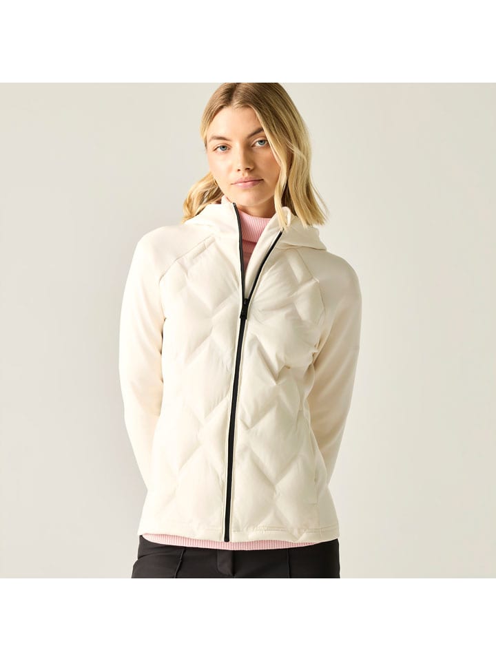Hybridjacke "Enfold" in Creme