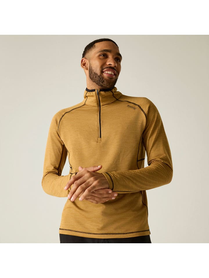 Fleece trui "Yonder II" geel