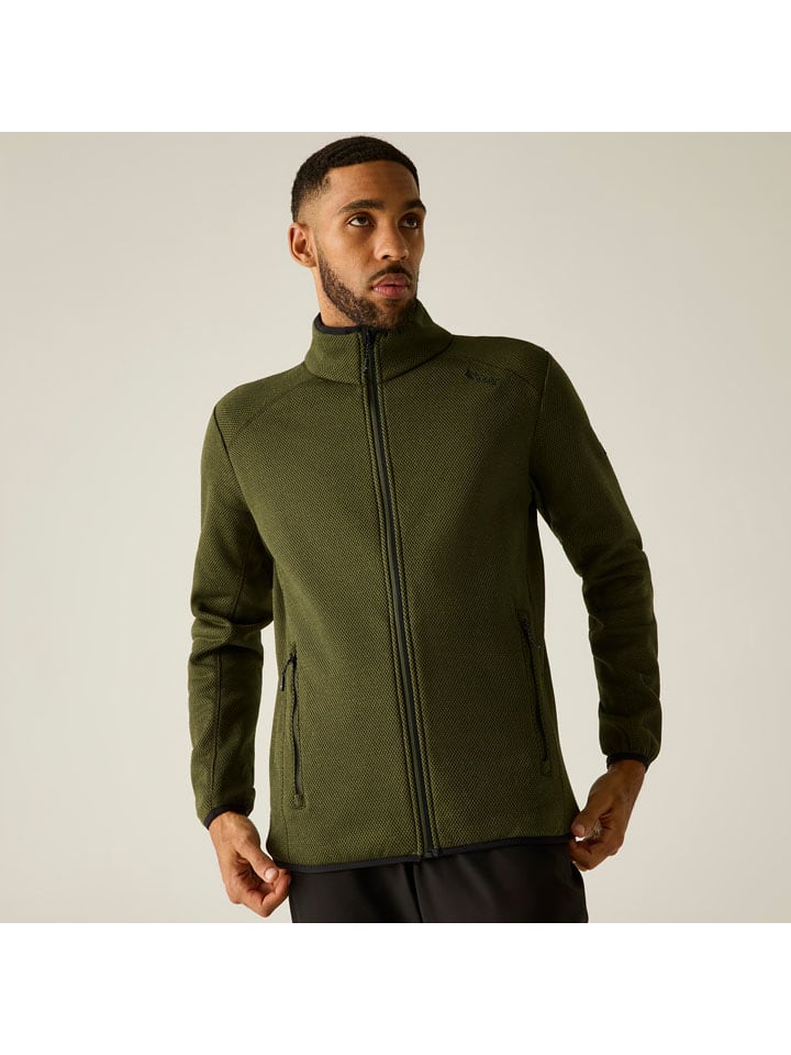 Fleece vest "Newhill" olijfgroen