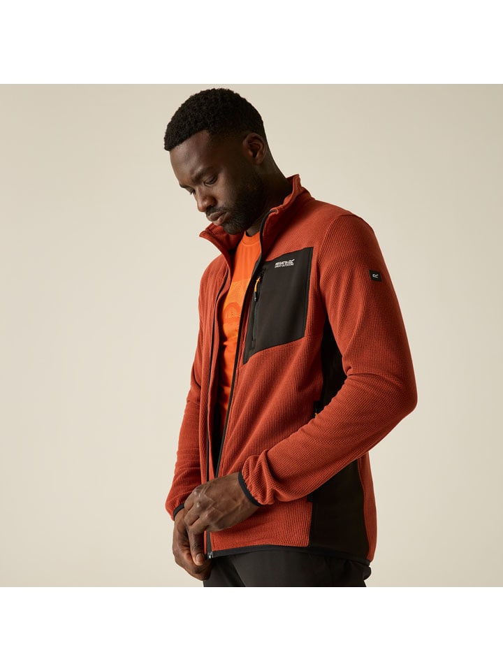 Fleecejacke "Eadle" in Orange