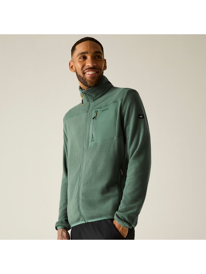 Fleece vest "Eadle" groen