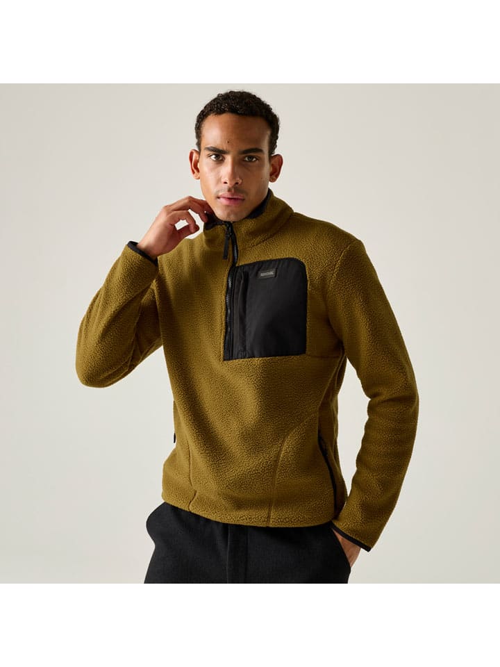 Bluza polarowa "Frankie Borg" w kolorze pomarańczowym