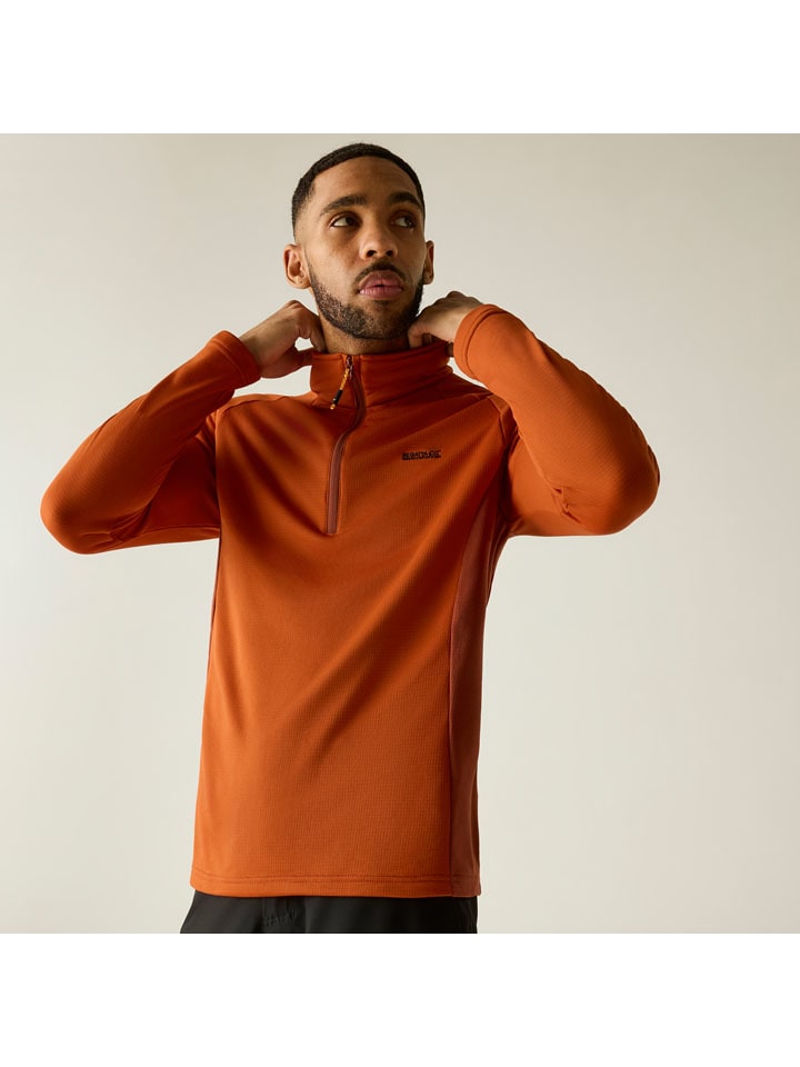 Fleece trui "Thiek" oranje