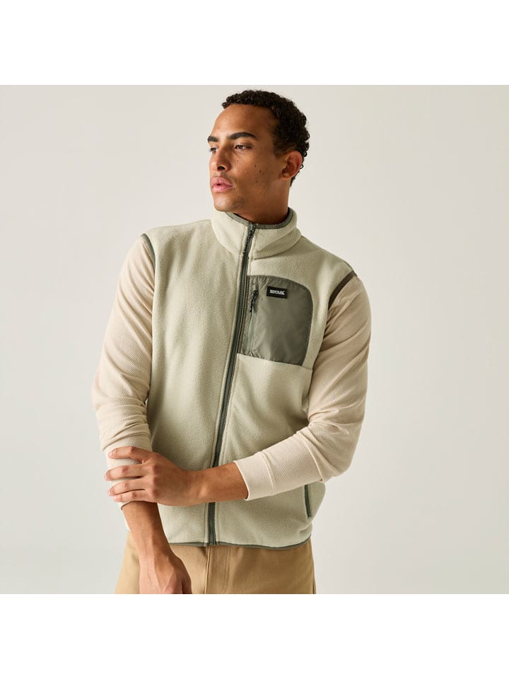 Fleeceweste "Frankie" in Creme