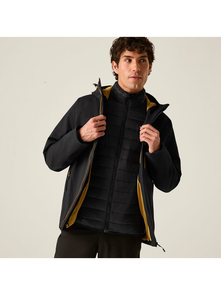 3-in-1 functionele jas "Wentwood" zwart